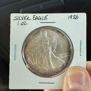 1986 Silver Eagle Coin
